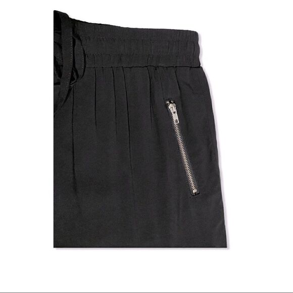 Love Tree Black High Waist Pull On Trousers - Picture 4 of 7